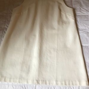 White sleeveless dress